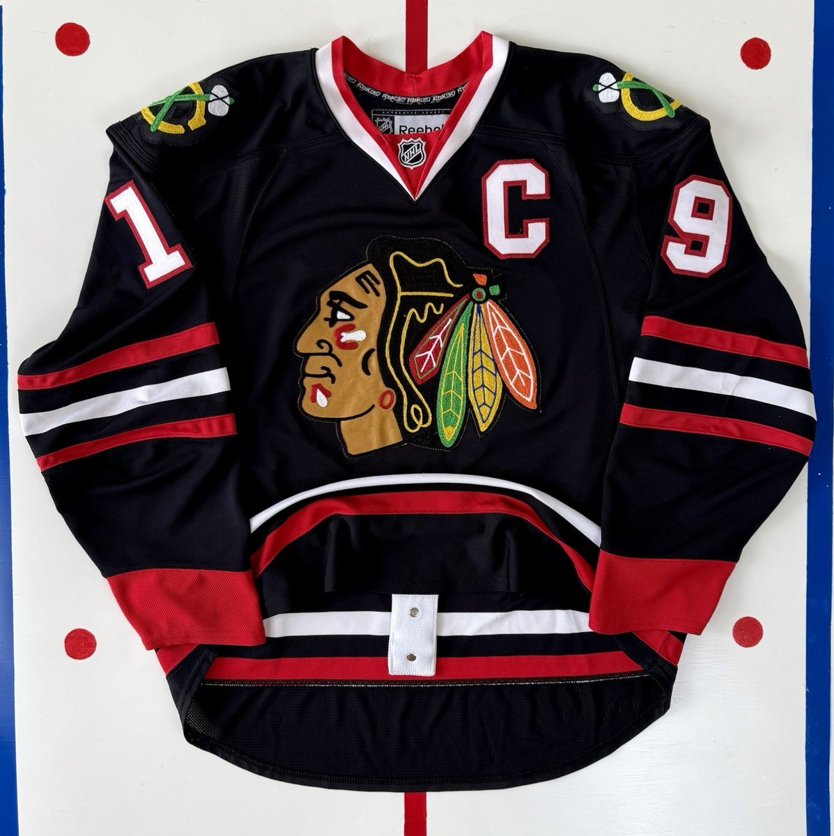 Chicago Blackhawks Jonathan Toews 2008-09 Alternate Authentic NHL Hockey  Jersey