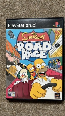 The Simpsons: Road Rage - Playstation PS2 UK PAL
