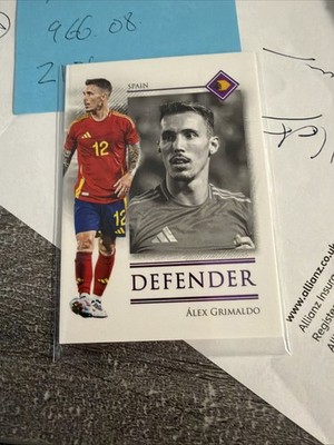 Alex Grimaldo Futera Unikat 12/30 Spanien Zahlenspiel also wirklich 1/1 neuwertig