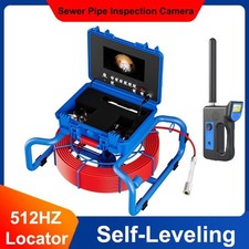 Sewer Camera 7 Screen Self-Leveling Pipe Insp...