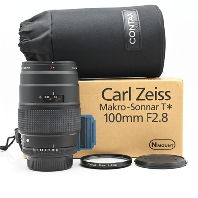 #ad Contax N 100mm f2.8 Makro Sonnar T* Lens *Manual Focus Only #780 $231.92