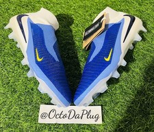 Nike Phantom 6 High Elite FG LV8 White Blue Men  s Sizes nby HQ2328-400