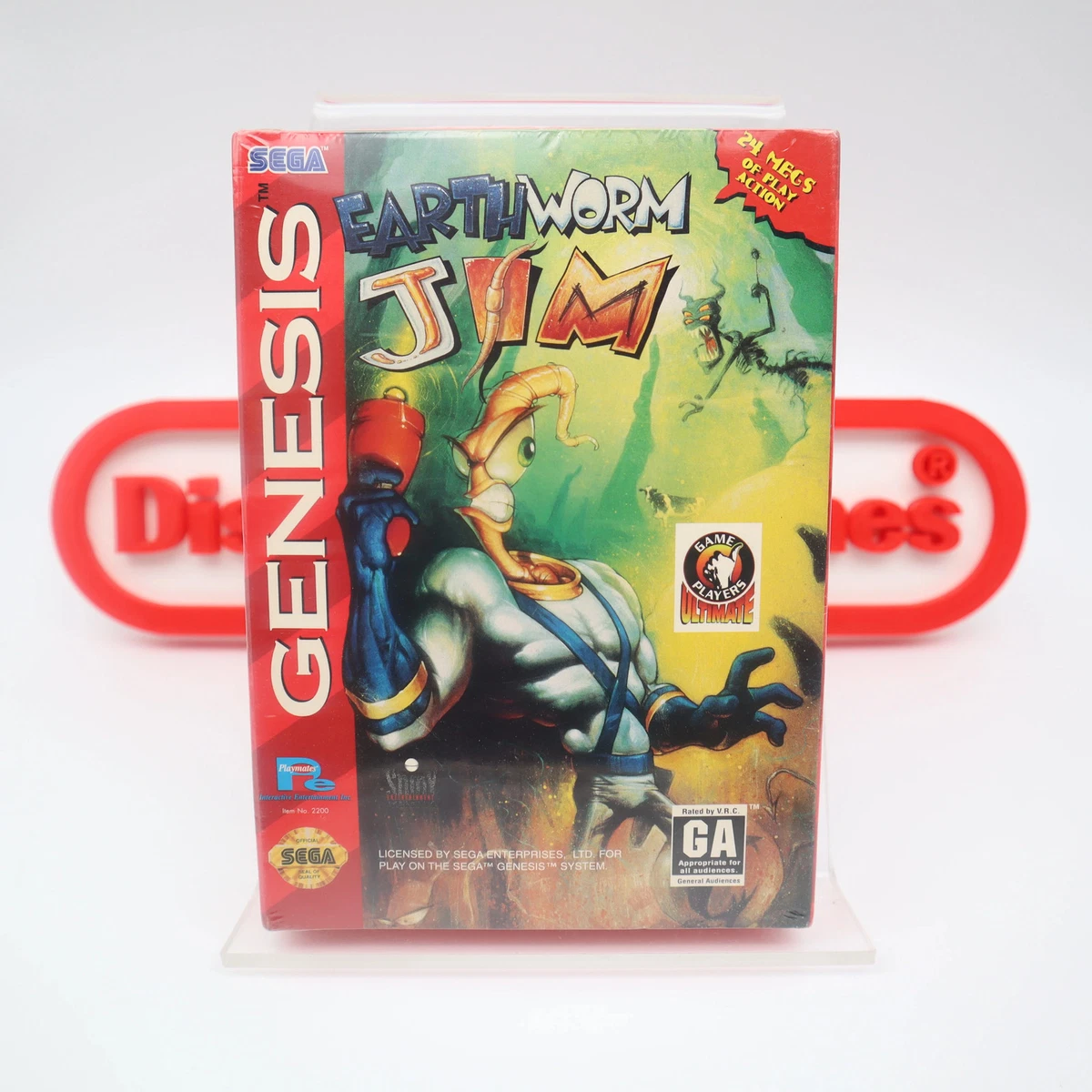 SEGA Genesis Earthworm Jim Video Games for sale | eBay
