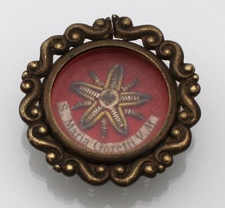 VINTAGE S. MARIA GORETTI V. M. RELIC WITH WAX SEAL