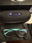 OAKLEY YOUTH KIDS OY8008-8014 Satin Black / Celeste TWIN TAIL EYEGLASSES 48-14 — photo 1