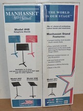 Manhasset Model 48 Symphony Music Stand Blue New in Box