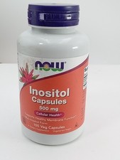NOW Foods Inositol 500 mg., 100 Capsules