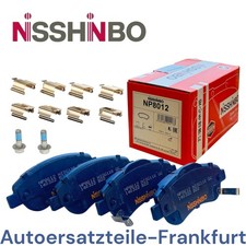 NISSHINBO Bremsbeläge VORNE für HONDA CR-V 3 III (RE_) CR-V IV 4 (RM_)