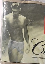 New Hanes Classics Vintage Men's 2 Pack Mid Rise Colored Briefs Underwear Large