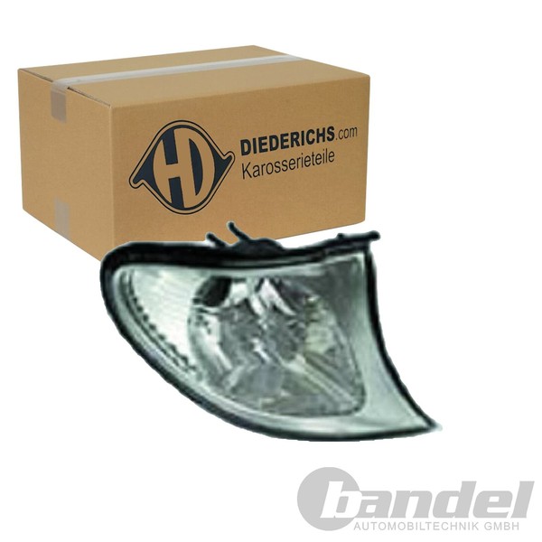 Diederichs Blinker Silber Weiß Vorne Links Passend FüR BMW 3 | 1215075-image