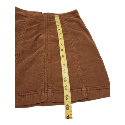 Minifalda de pana Free People talla 0 Country Warm Western - Imagen 5 de 6
