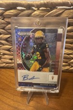 2020 Panini Prizm Draft Picks Brandon Aiyuk #255 Red White And Blue (RC) 20/99