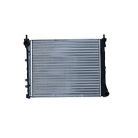 KüHler Motor KüHlrippen 480 - 395 Mm Alu NRF FüR U.A. Fiat Panda