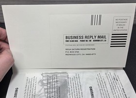 Panzer Dragoon (Sega Saturn, 1995) CIB w/Registration