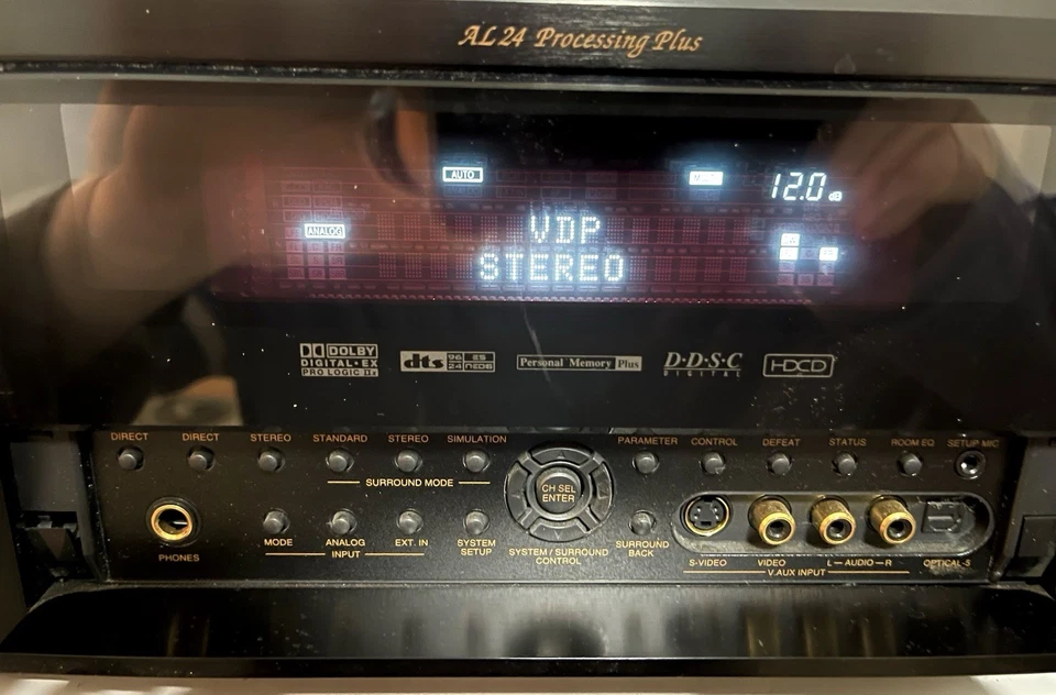 Denon AV Surround Sound Receiver Model AVR-3805 7.1 Home TheaterTested working - Image 4 of 4