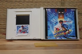 Street Fighter 2 Dash PC Engine PCE Japan Very Good Condition!