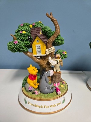 Bradford Hawthorne Village EVERYTHING IS FUN WITH YOU Winnie The Pooh 