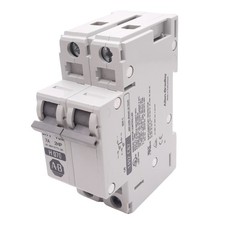 Allen Bradley 1492-CB2H070 Circuit Breaker, 2-Pole, 7A, 480Y/277VAC, DIN Rail