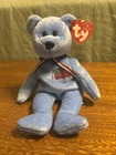 Vintage Beanie Baby America American Red Cross Bear 9/11 Plush Stuff Animal NWT