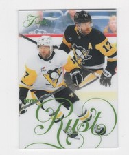 2025-26 FLAIR HOCKEY IMAGE B GREEN 53/349 BRYAN RUST PITTSBURGH PENGUINS #101