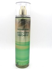 BATH  BODY WORKS COCONUT LIME VERBENA FRAGRANCE MIST BODY SPRAY 8 FL OZ