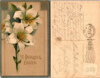 A Peaceful Easter Postcard