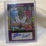 Leaf 2024 Vivid Technicolor Isaac Wilson Autograph 1/1 Football Card