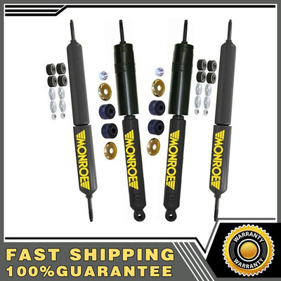 Monroe Front Rear Shocks Absorbers Fits 1988 1989 Chevrolet W6500 Tiltmaster