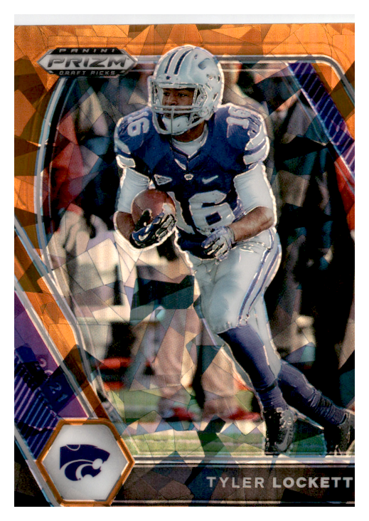 2021 Panini Prizm DP #40 Tyler Lockett Orange Ice Kansas State