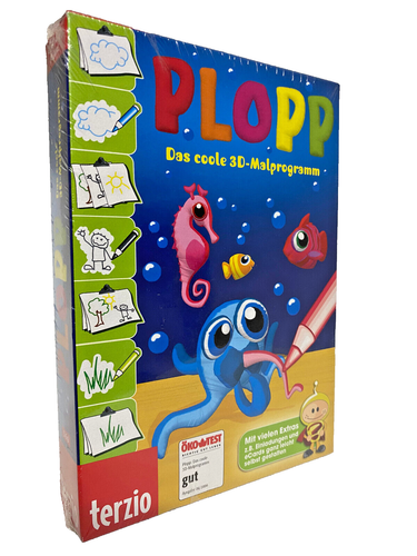PLOPP Cool 3D programa de pintura programa de aprendizaje para niños PC NUEVO aprender jugando - Imagen 1 de 2
