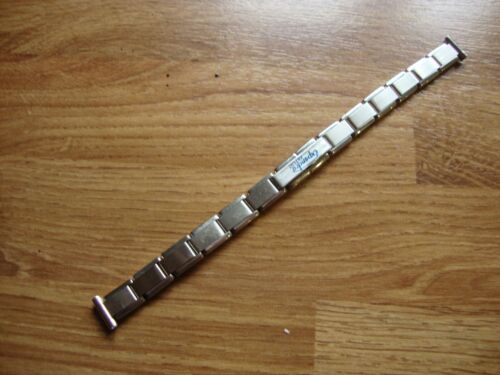 Ladies EXPANDRO Vintage 10mm NOS S/S Expander German Made Watch Strap