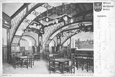 L416 Austria Wiener Rathauskeller restaurant vintage postcard