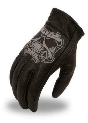 GHOST - MEN'S MOTORCYCLE LEATHER GLOVES - Picture 1 of 4