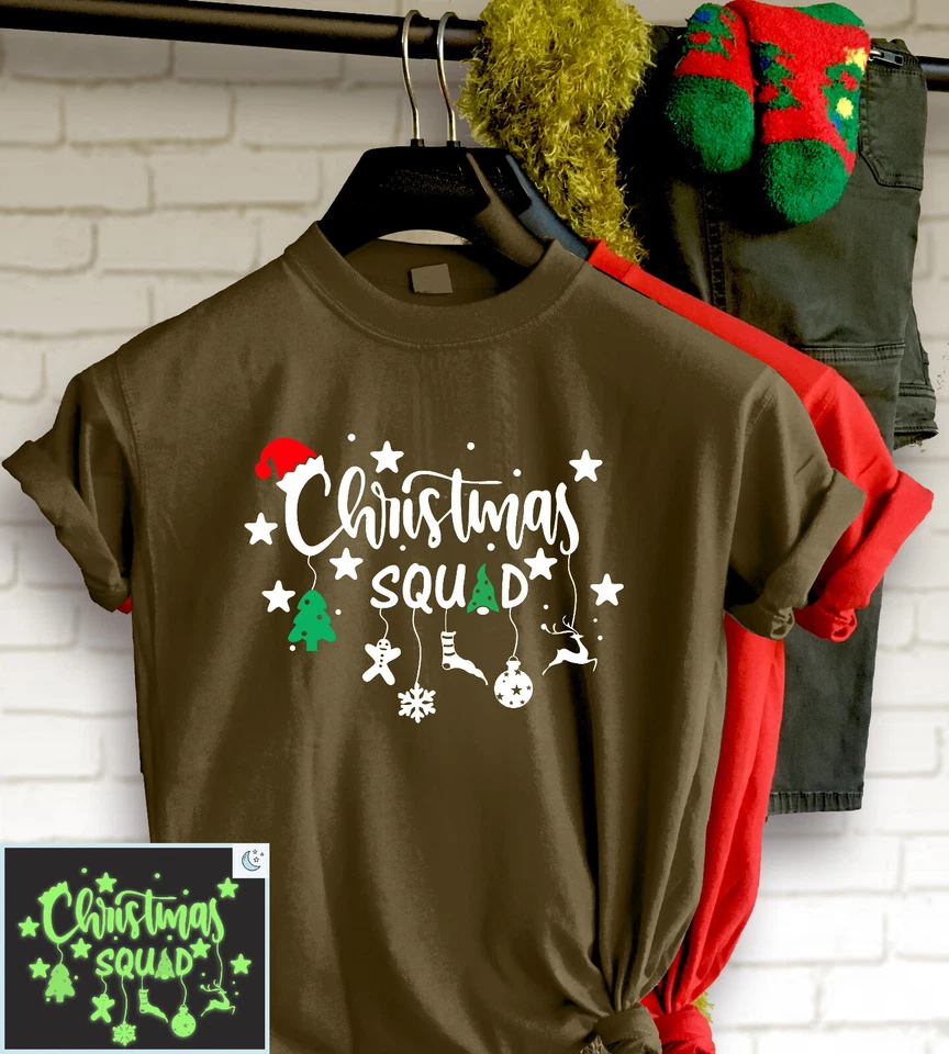 Сделай сам Рождественский экипаж утюг виниловая наклейка, постоянная передача тепла винил, моющийся - Изображение 4 из 4