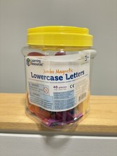 Learning Resources Jumbo Magnetic Lowercase Letters