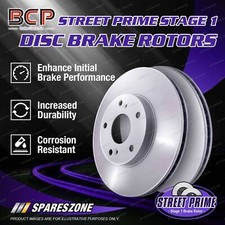 Pair Front BCP Disc Brake Rotors for Kia Carnival YP 2.2L 3.3L 2014-On