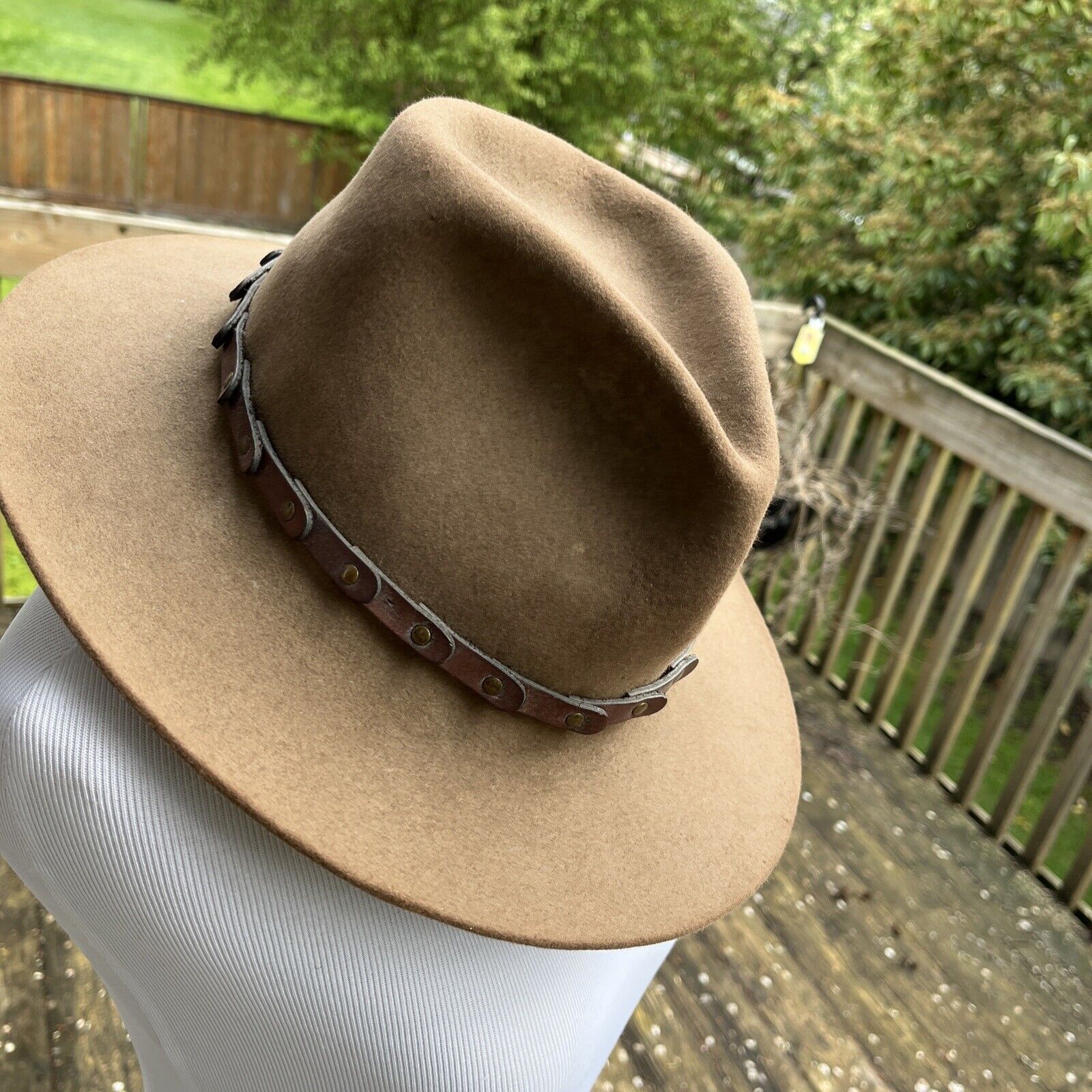 Vintage Stetson Hat 7 1/8 Gun Club XXXX brown | eBay