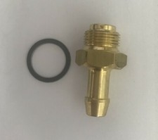 Holley 390 465600 Carby Barb Fuel Fitting 38 Hose 26-29 Carburettor Holley 390 465600 Carby Barb Fuel Fitting 38 Hose 26-29 Carburettor