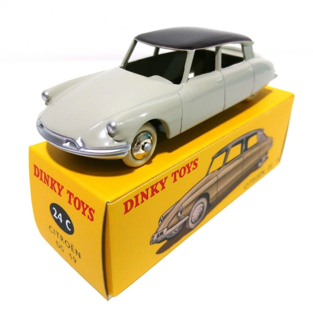 Dinky Toys F n° 24C Citroën DS 19 1/43 boite vide