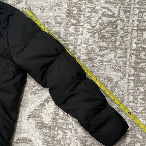 Eddie Bauer Puffer Jacket Women's XL Premium Goose Down Black Fleece Lined - Picture 6 of 15