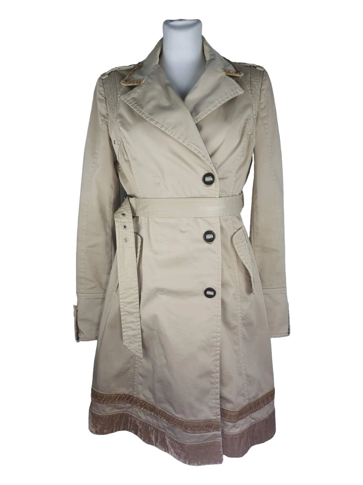 Costume National Trench abrigos, chaquetas y chalecos para Mujeres