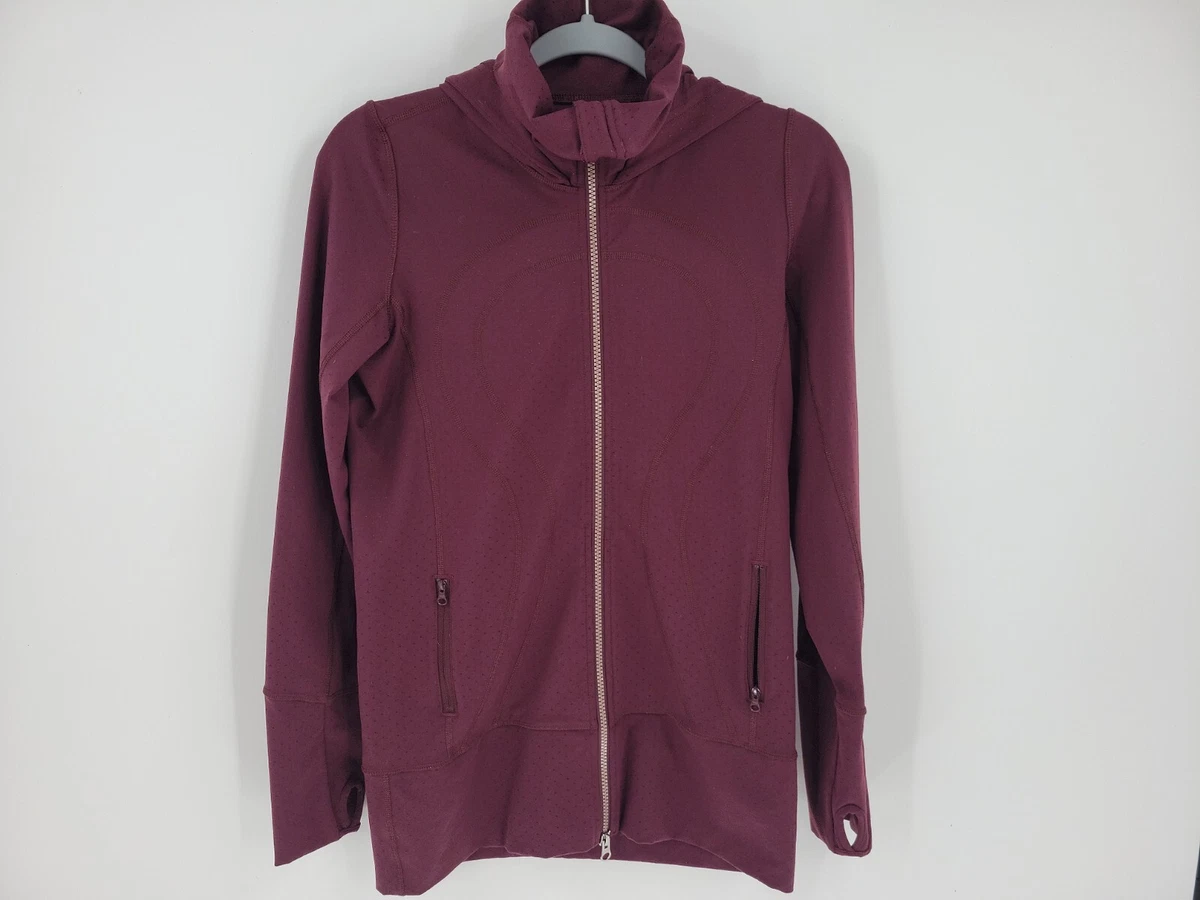 Lululemon burgundy jacket clearance