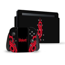 OFFICIAL SLIPKNOT WE ARE NOT YOUR KIND VINYL SKIN FOR NINTENDO SWITCH BUNDLE