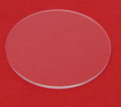 3.25'' Diameter Clear Laser Cut Acrylic Circles 1/8'' thick