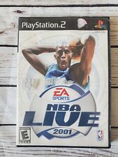 NBA Live 2001 (Sony PlayStation 2) PS2 Complete CIB