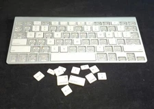 Apple Wireless Bluetooth A1255/A1314 Keyboard- Replacement- INDIVIDUAL KEYS ONLY