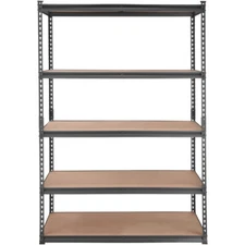 Mariapaula Steel Height -Adjustable Shelving Unit