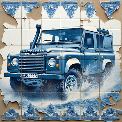 Fine Art Giclée Druck ''Delfter Defender 2'', limitiert, mit Zertfikat