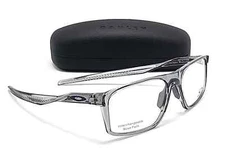 Oakley Bat Flip OX8183-0258 Grey Shadow Unisex Square Eyeglass Frames 58-18