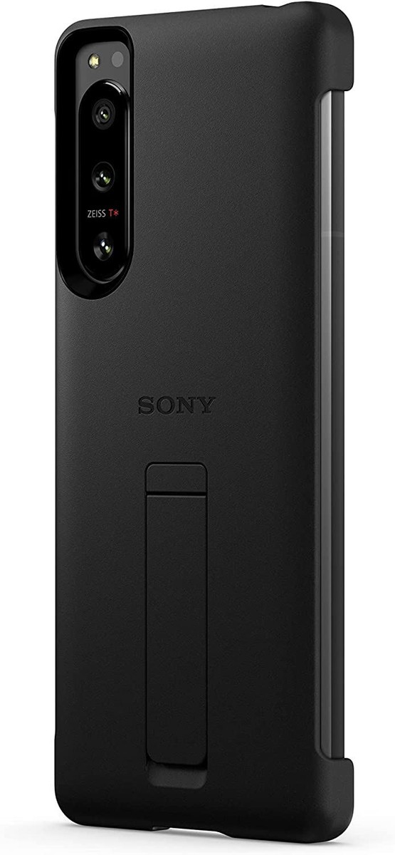 Sony Style Cover with Stand for Xperia 5 IV - Black - XQZCBCQB.ROW